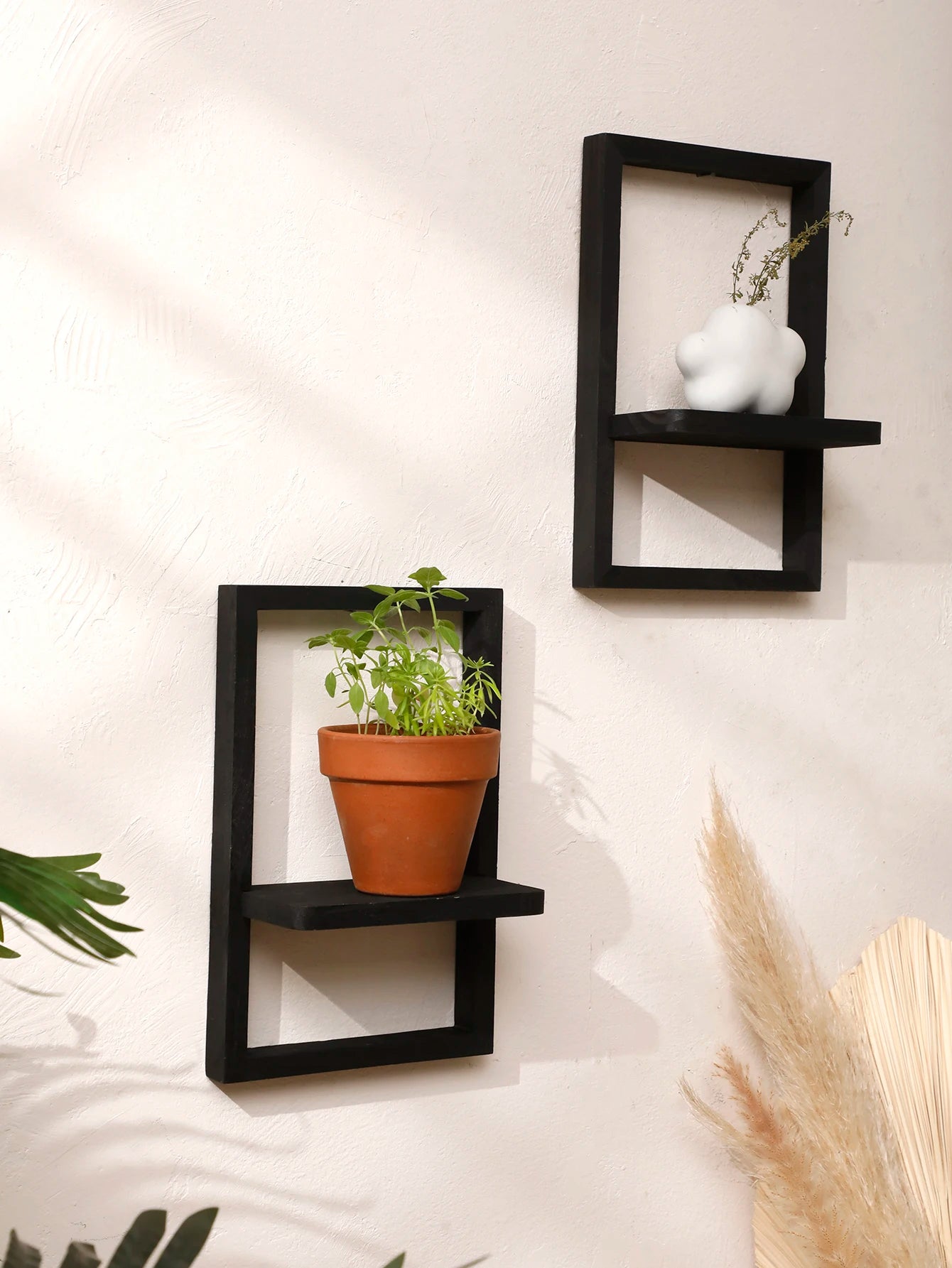 Rustic Home Wooden Wall Rack
