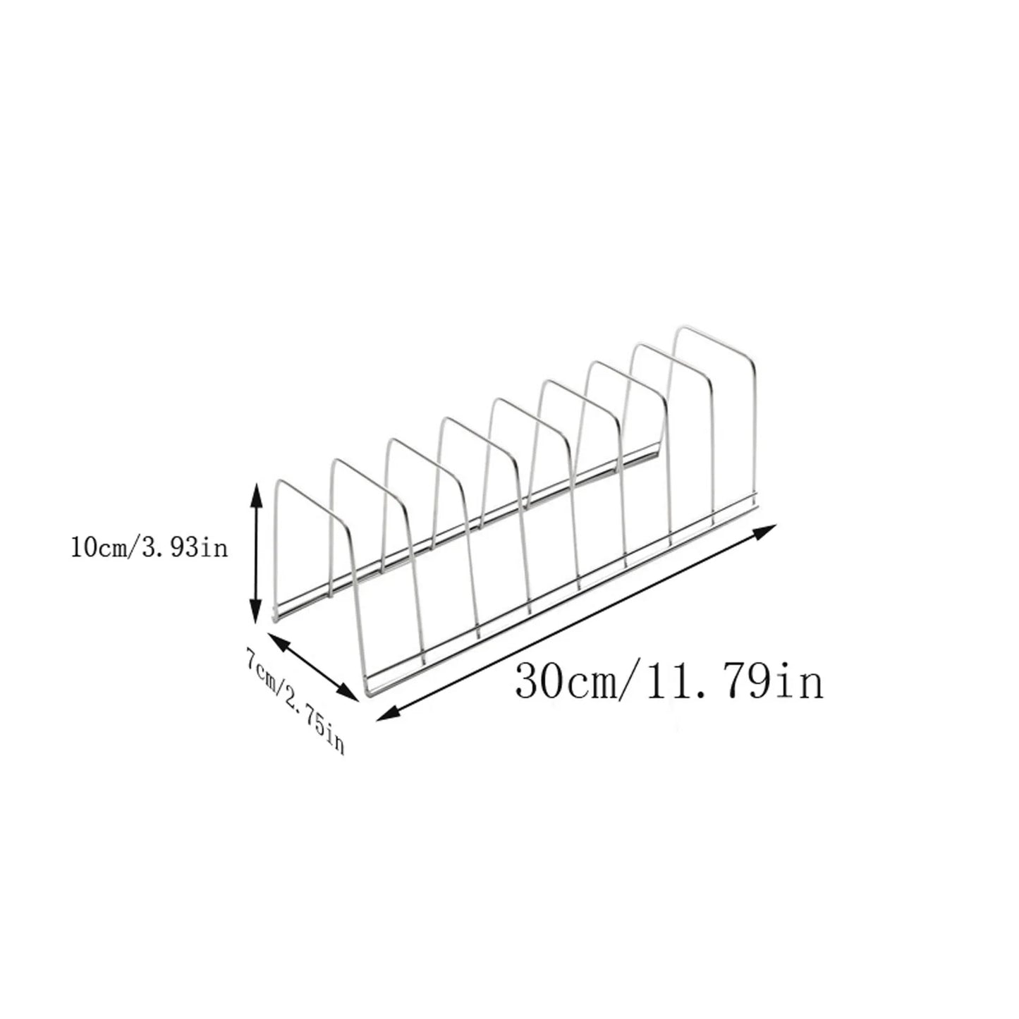 Kitchen Bowl Rack – Stainless Steel