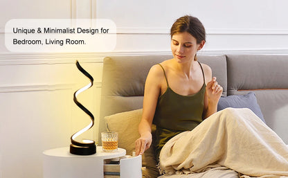 Spiral Design LED Lamp