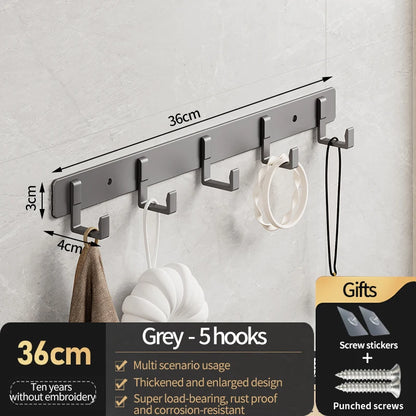 Multi-Purpose Wall & Door Hooks – Strong
