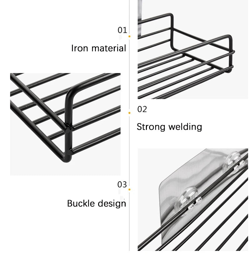 Metal Wall Organizer Rack