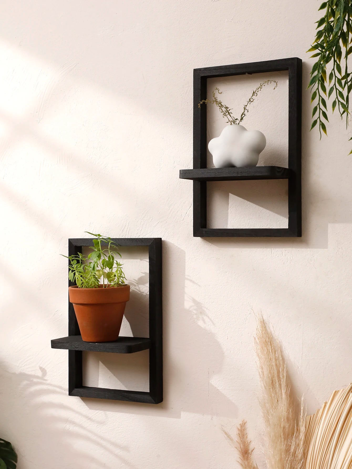 Rustic Home Wooden Wall Rack