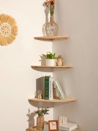 Minimalist Corner Wall Shelf
