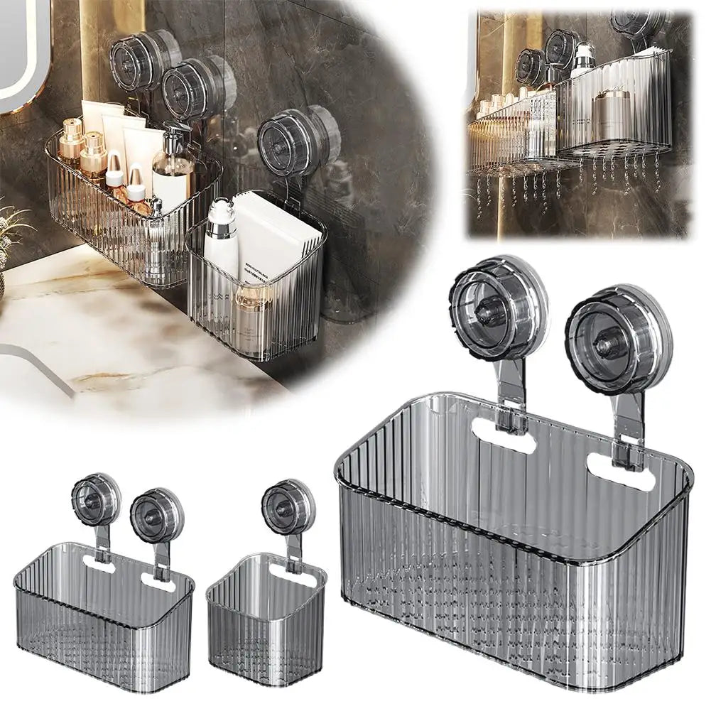 Bathroom Suction Storage Rack