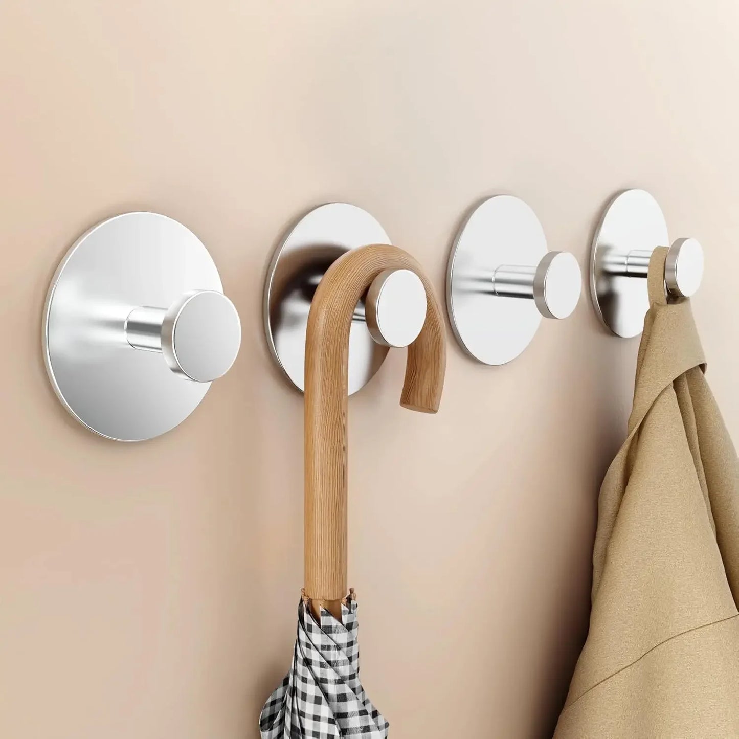 TS Stainless Wall Hooks