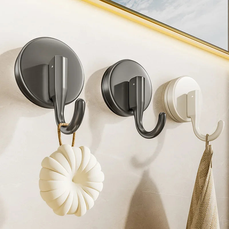 Reusable Vacuum Wall Hooks