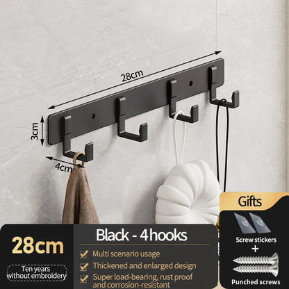 Multi-Purpose Wall & Door Hooks – Strong