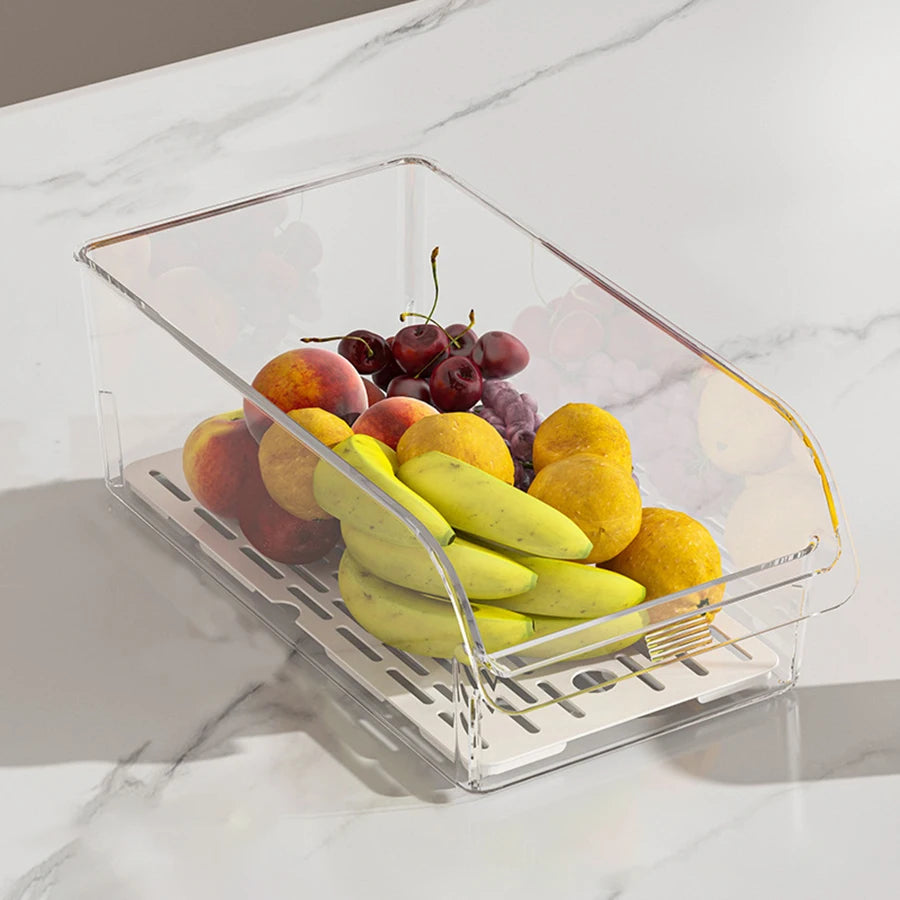 Clear Fridge Storage Bins – Multi-Purpose