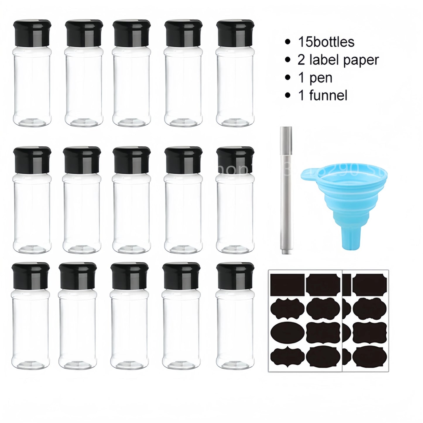Spice Jars Set – 5/10/15/20PC