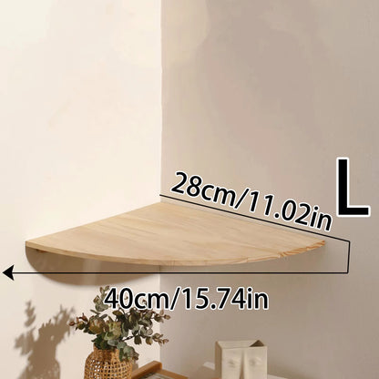 Minimalist Corner Wall Shelf