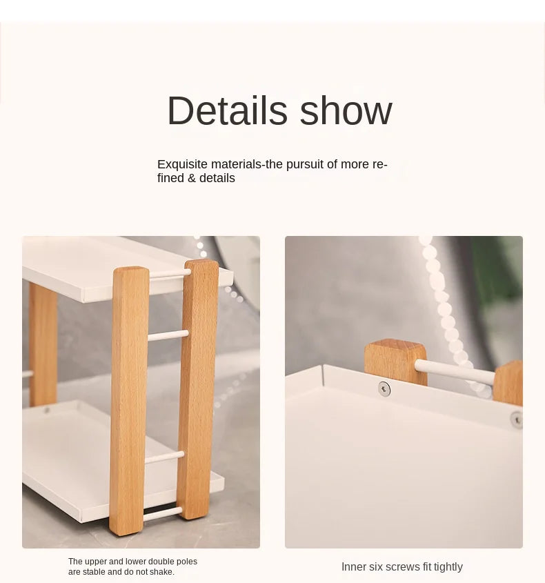 Vanity Counter Storage Organizer