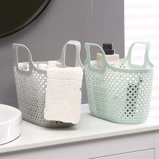 Portable Drainable Shower Basket – Large