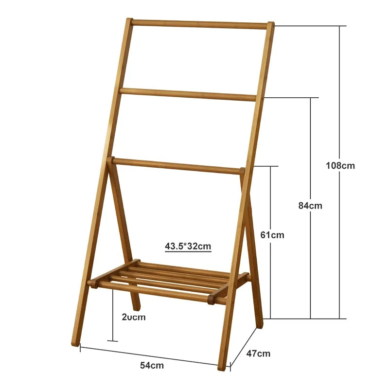 Bedside Clothes Storage Rack