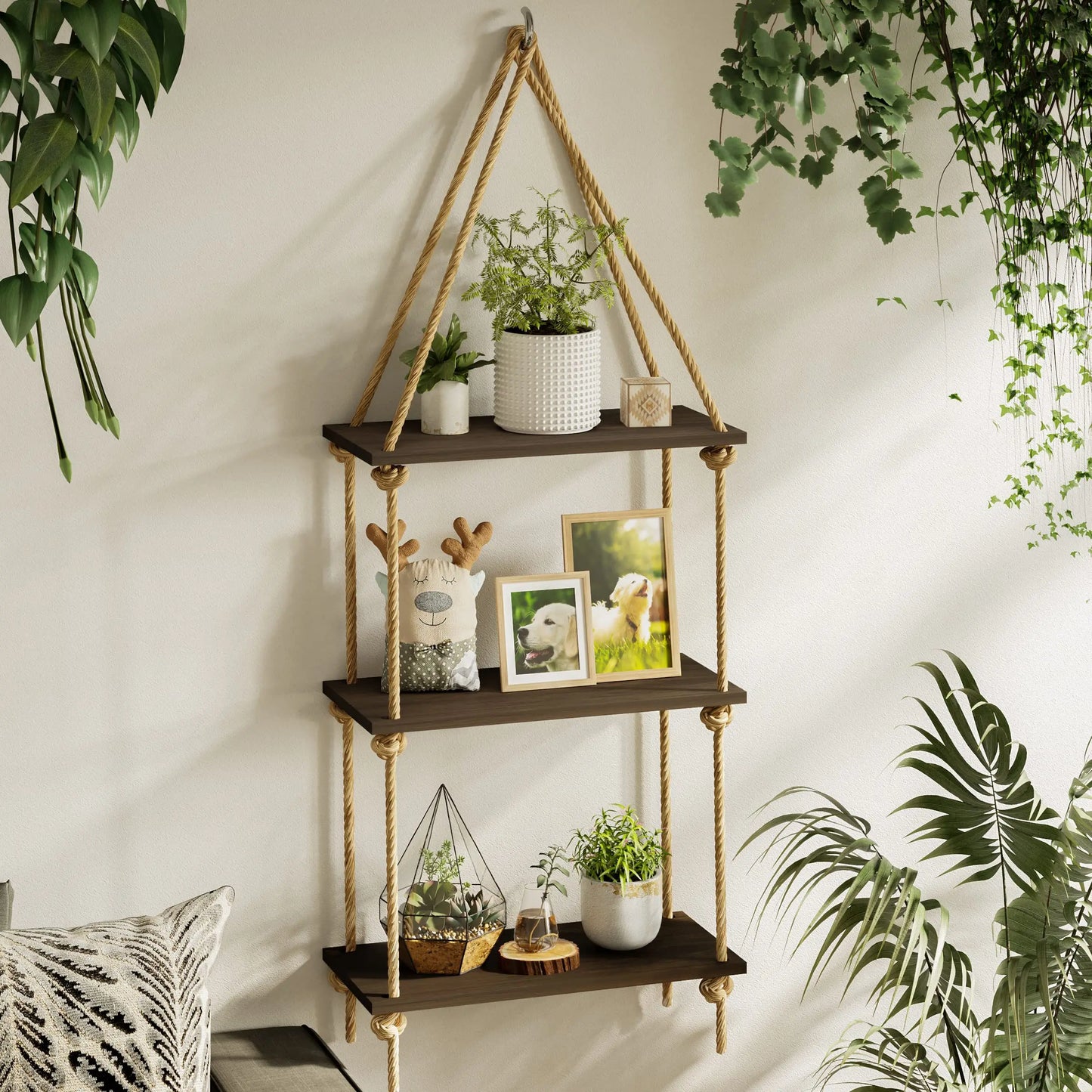 Woven Hanger Wall Shelves