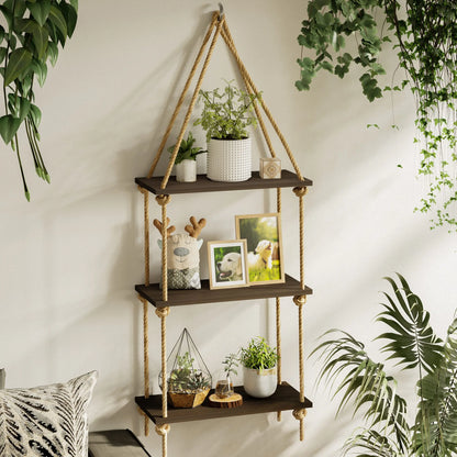 Woven Hanger Wall Shelves