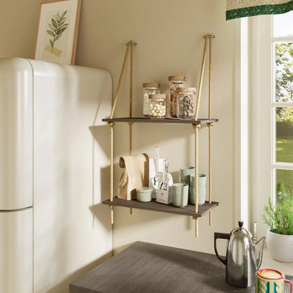 Woven Hanger Wall Shelves