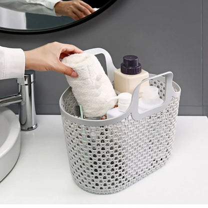 Portable Drainable Shower Basket – Large