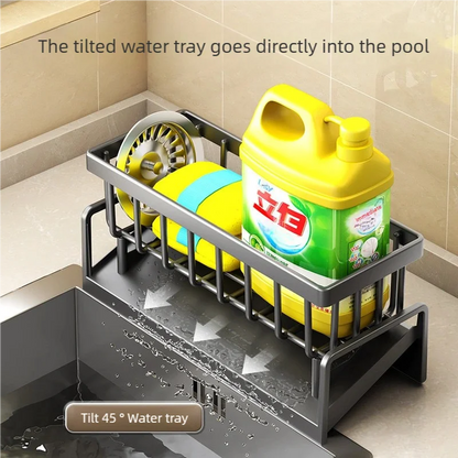Tap-Mounted Shelf – Drainage Rack