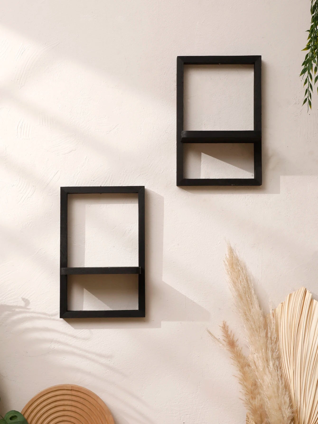 Rustic Home Wooden Wall Rack