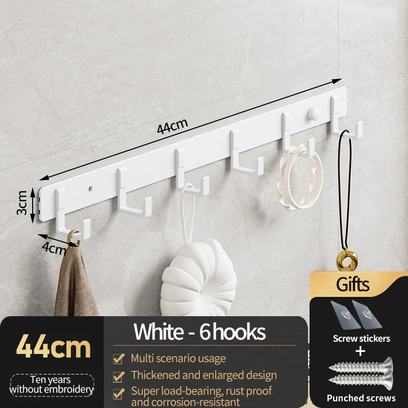 Multi-Purpose Wall & Door Hooks – Strong