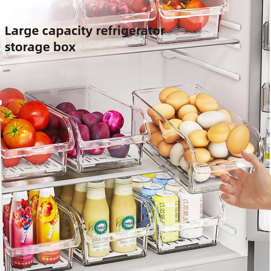 Clear Fridge Storage Bins – Multi-Purpose