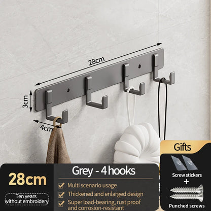 Multi-Purpose Wall & Door Hooks – Strong
