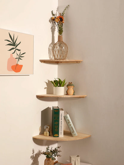 Minimalist Corner Wall Shelf