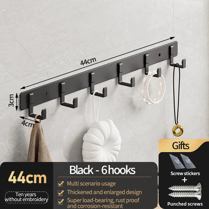 Multi-Purpose Wall & Door Hooks – Strong