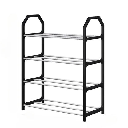 4-Layer Trapezoid Shoe Rack – Modern