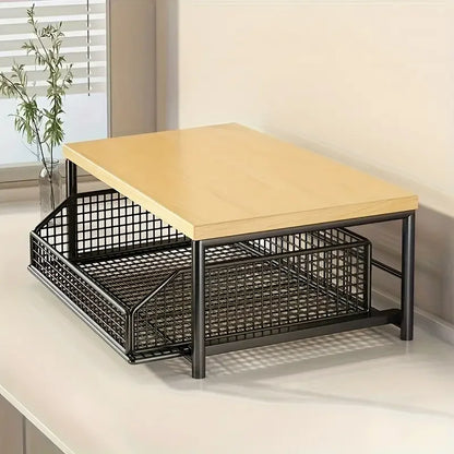 Modern Microwave Shelf – Countertop Rack