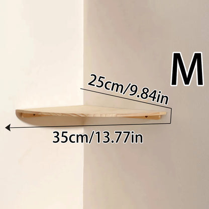 Minimalist Corner Wall Shelf