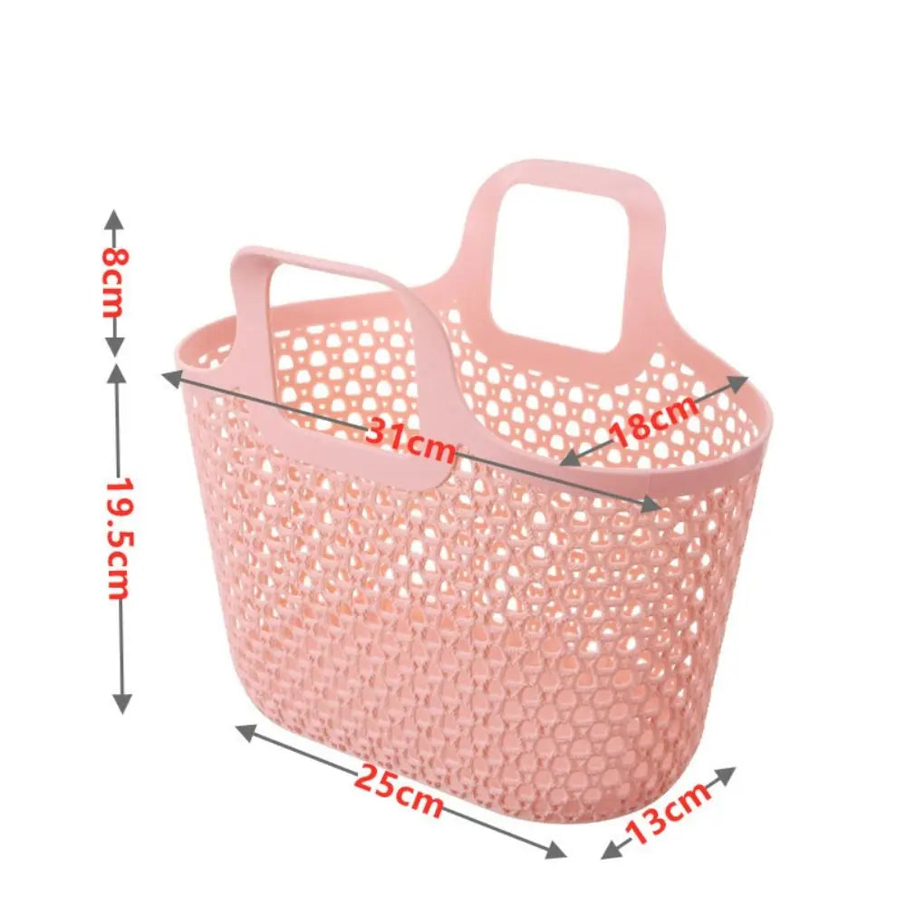 Portable Drainable Shower Basket – Large