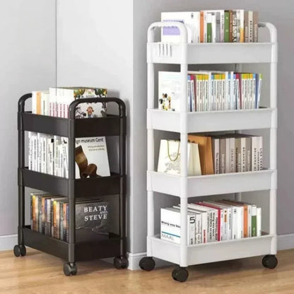 Multi-Tier Kitchen Storage Cart with Wheels