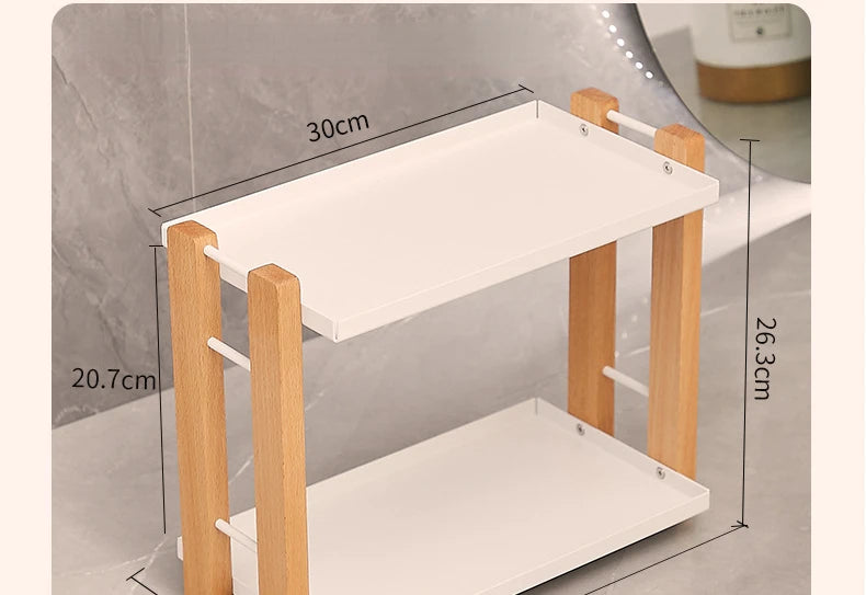 Vanity Counter Storage Organizer
