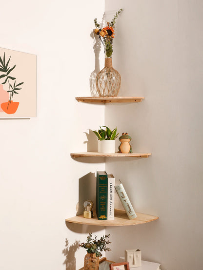 Minimalist Corner Wall Shelf