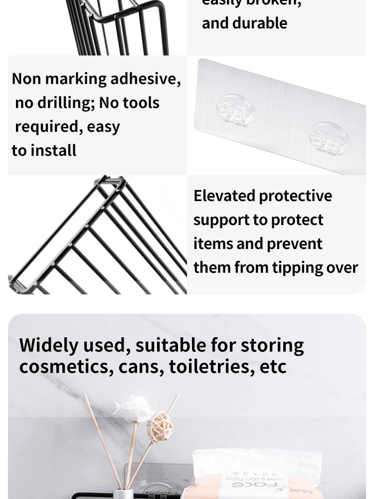 Metal Wall Organizer Rack
