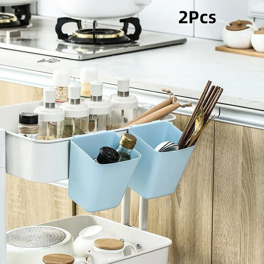 Shelf Organizer with Cups & Bins