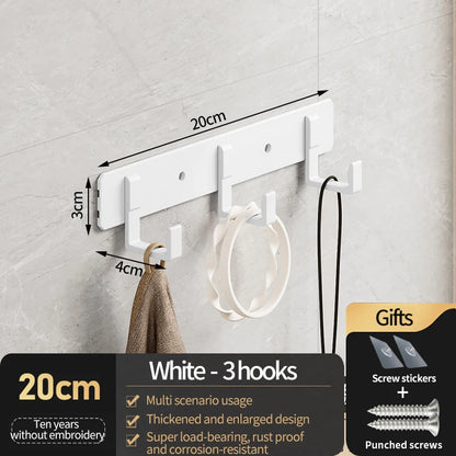 Multi-Purpose Wall & Door Hooks – Strong
