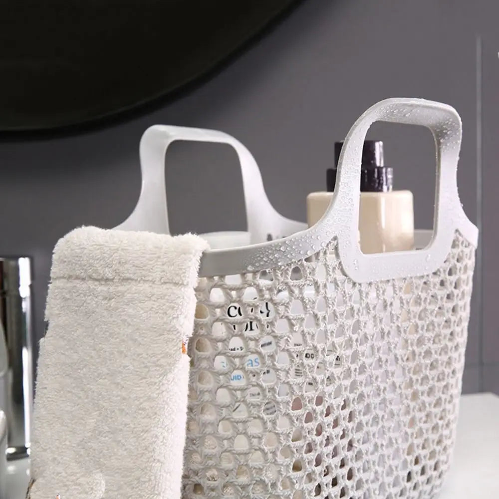 Portable Drainable Shower Basket – Large