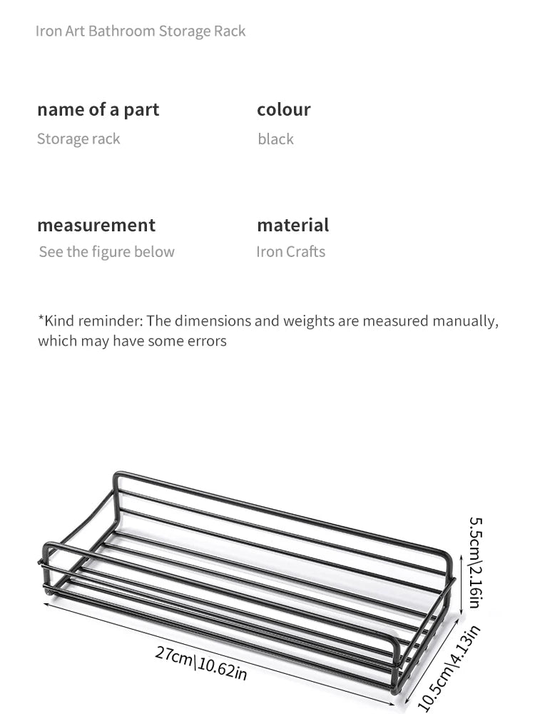 Metal Wall Organizer Rack