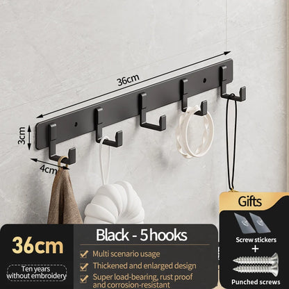 Multi-Purpose Wall & Door Hooks – Strong