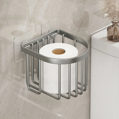 No-Drill Aluminum Shower Shelf