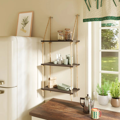 Woven Hanger Wall Shelves