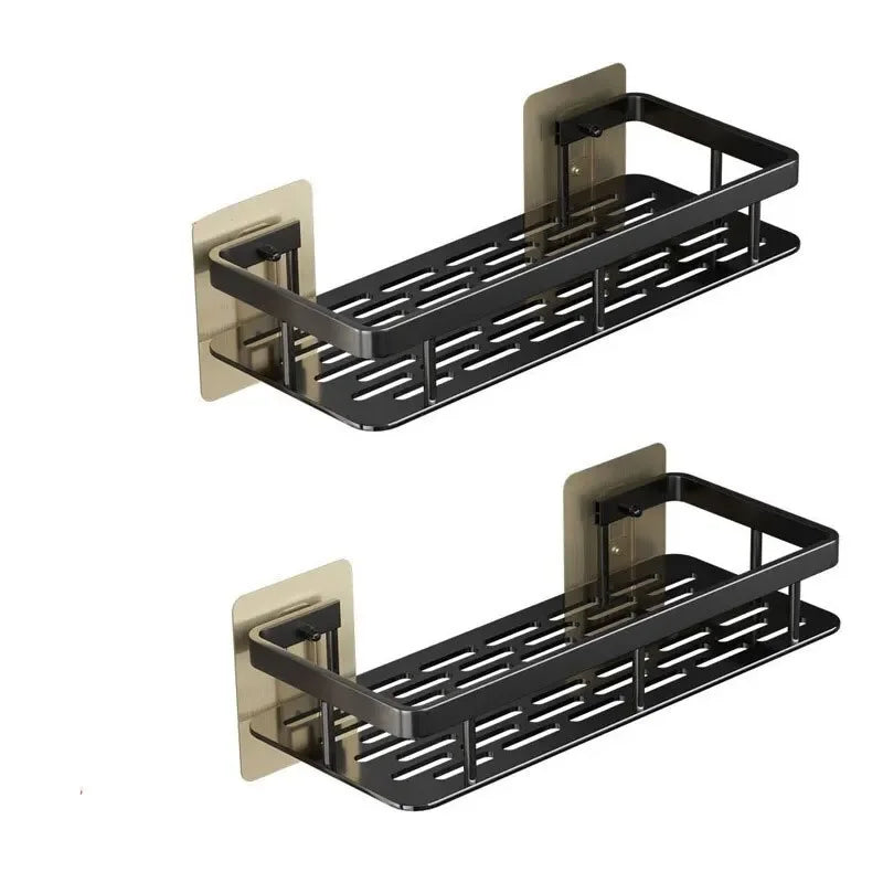 Drill-Free Shower Shelf Rack