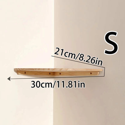 Minimalist Corner Wall Shelf