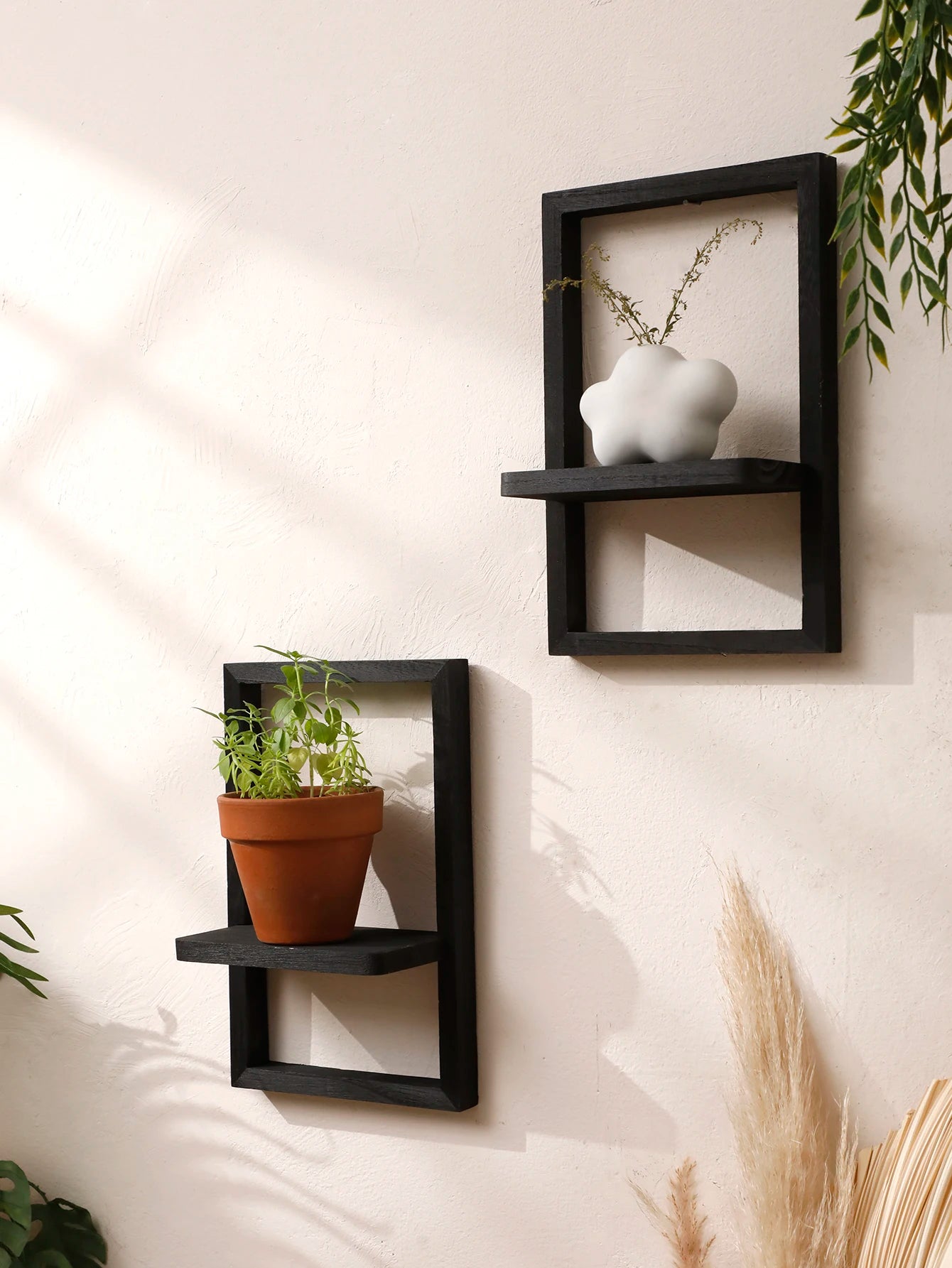 Rustic Home Wooden Wall Rack
