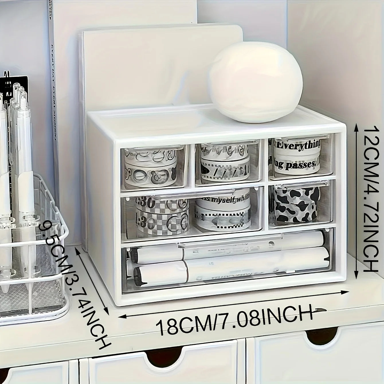 Desktop Organizer – 6 Drawers