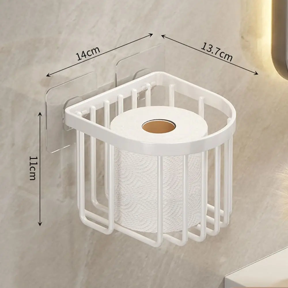 No-Drill Aluminum Shower Shelf