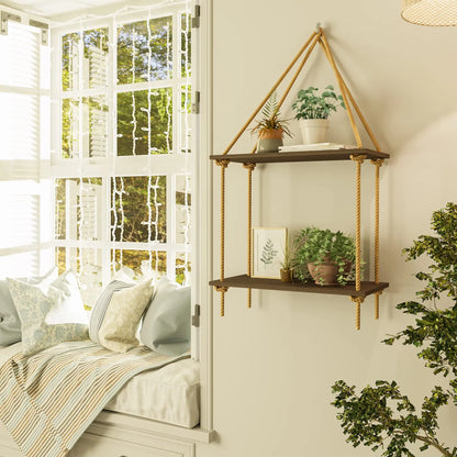 Woven Hanger Wall Shelves
