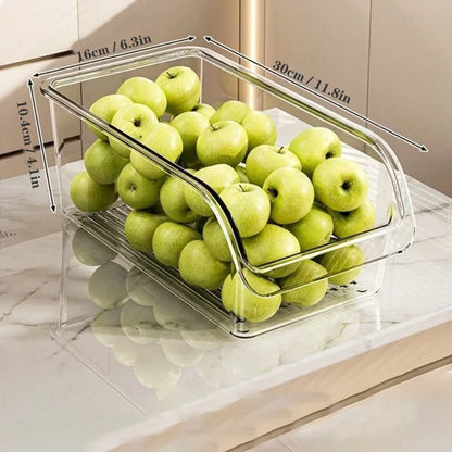 Clear Fridge Storage Bins – Multi-Purpose